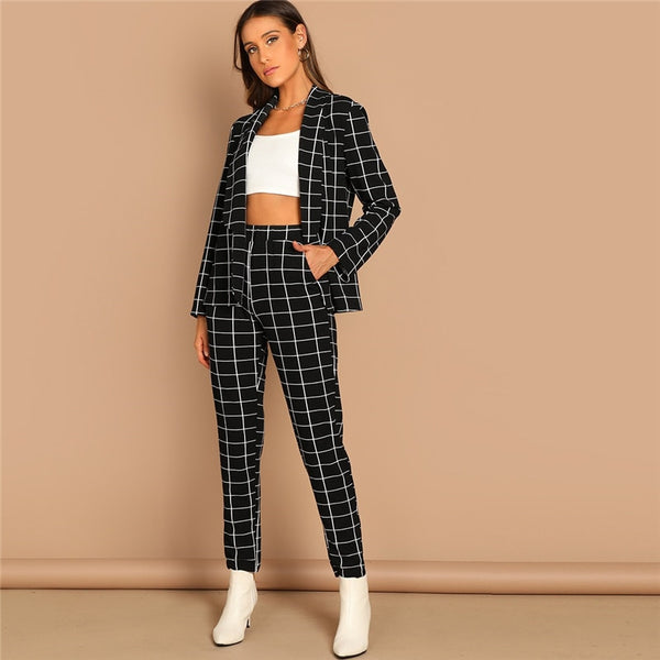 Pleated Metallic Blazer