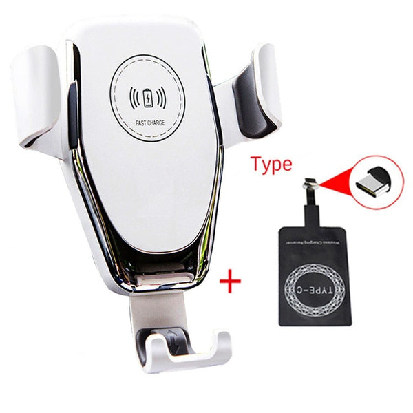 Wireless car charger fast charging for smartphone