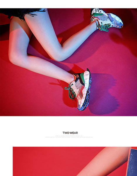 Trend Sneakers Women Mesh Breathable Walking Shoes