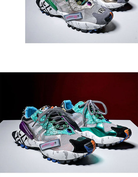 Trend Sneakers Women Mesh Breathable Walking Shoes