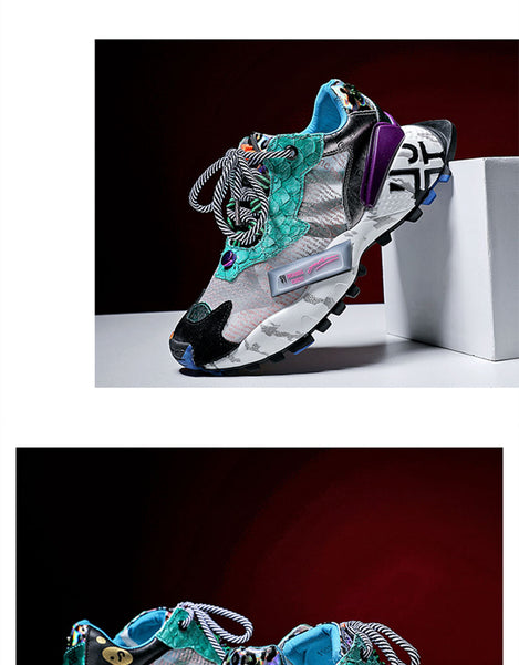 Trend Sneakers Women Mesh Breathable Walking Shoes