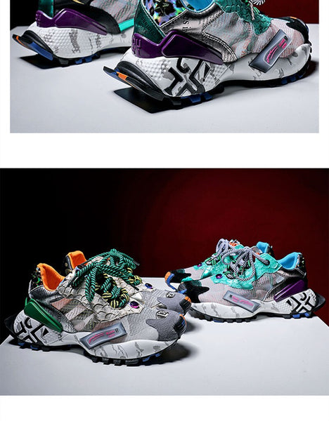 Trend Sneakers Women Mesh Breathable Walking Shoes