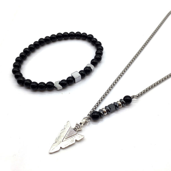 NAIQUBE Luxury New High Quality 2019 Male Jewelry 2pcs/Sets