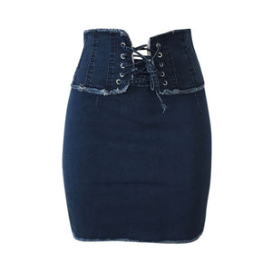 Top Hot Summer Skirts Womens Fashion High Waist Solid Casual