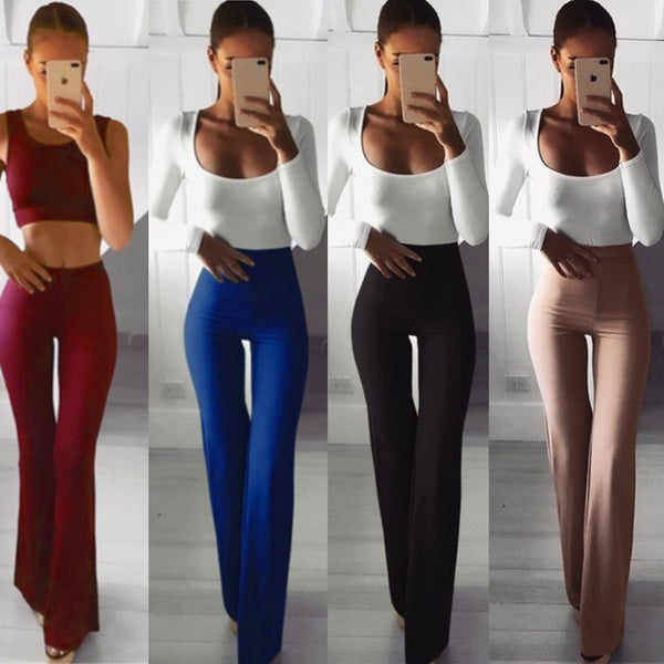 Corduroy Flare Pants