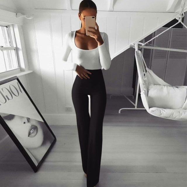 Corduroy Flare Pants