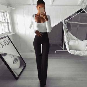 Corduroy Flare Pants