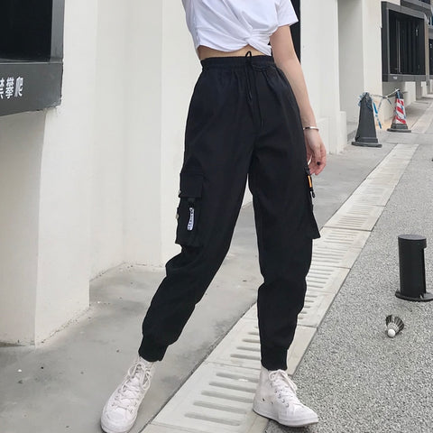 Plaid Zip-Pocket Joggers
