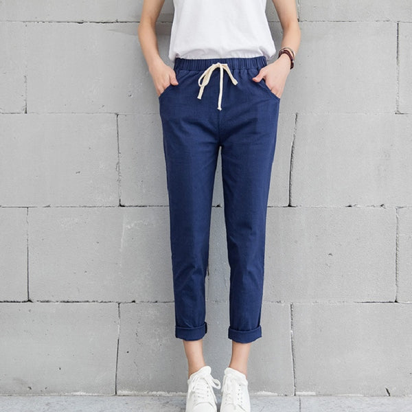 Plaid Print Capris