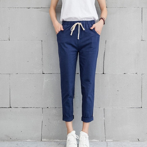 Plaid Print Capris