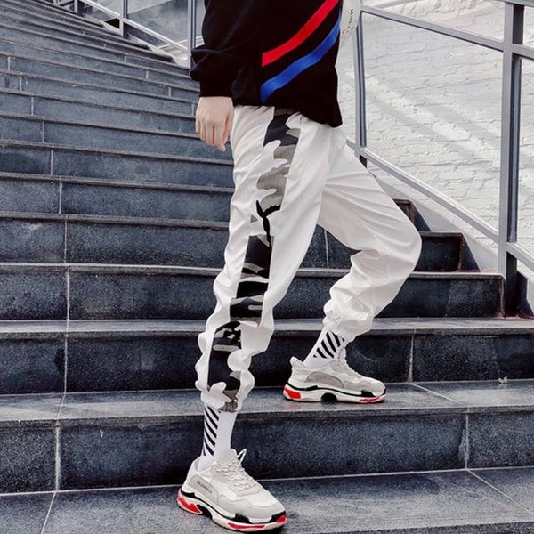 Plaid Zip-Pocket Joggers