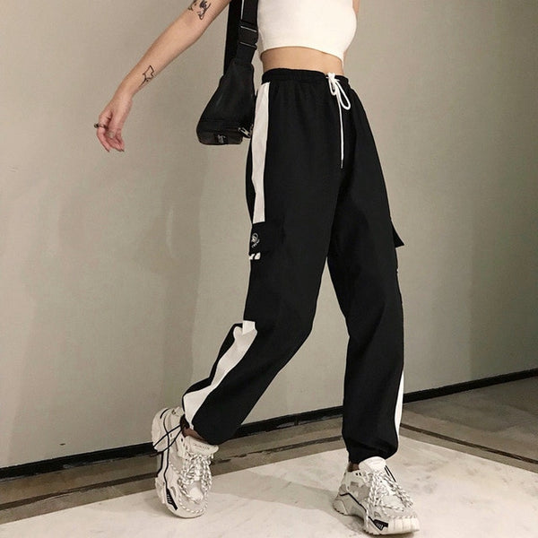Plaid Zip-Pocket Joggers