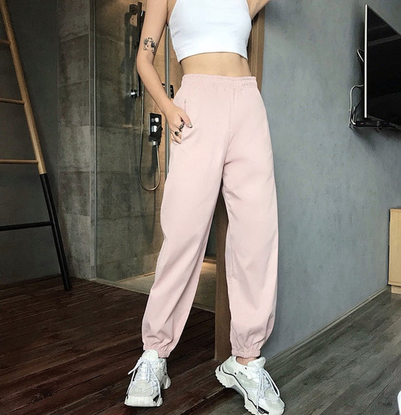 Plaid Zip-Pocket Joggers