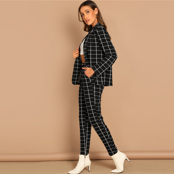 Pleated Metallic Blazer