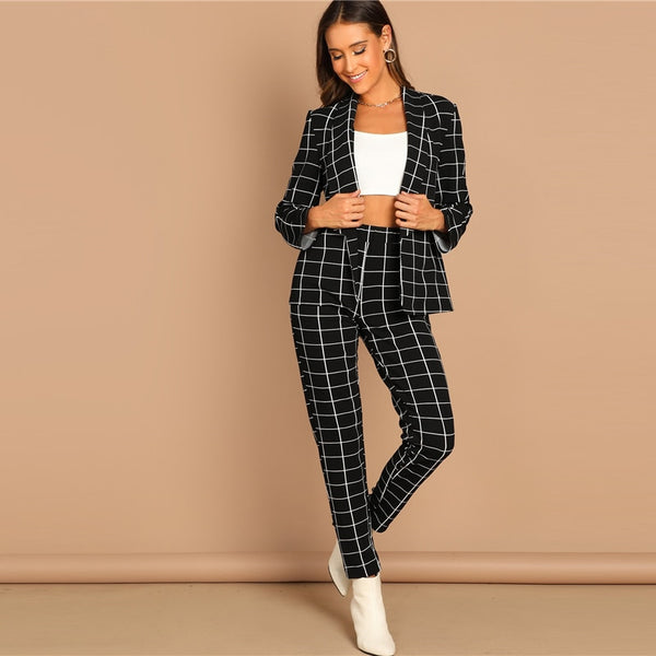 Pleated Metallic Blazer