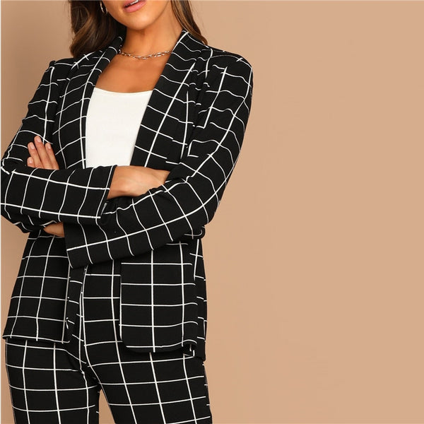 Pleated Metallic Blazer