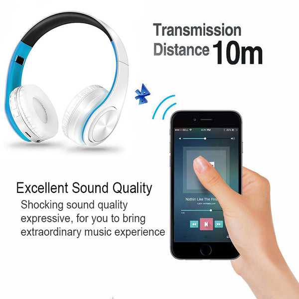 Bluetooth Headphones, Letscom Wireless Headphones