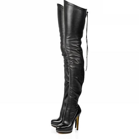 Rumbidzo 2018 Fashion Women Boots Stretch Over the Knee