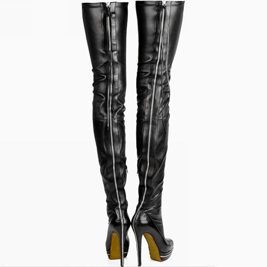 Rumbidzo 2018 Fashion Women Boots Stretch Over the Knee