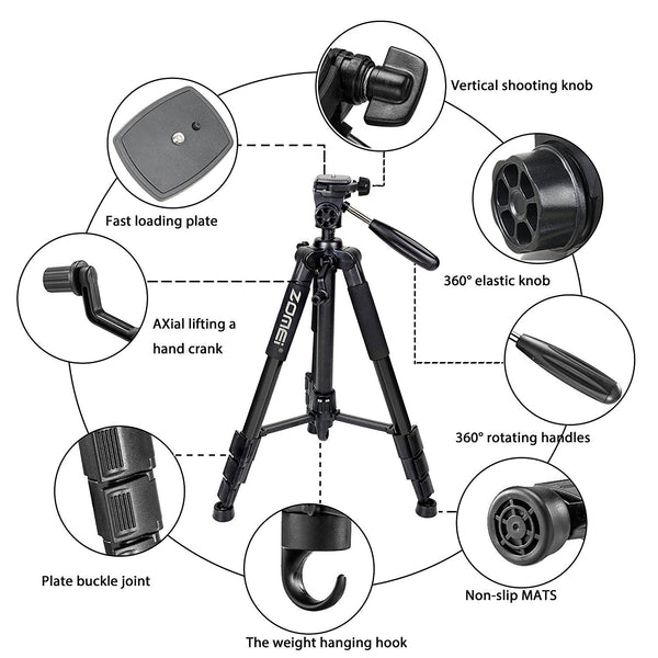 Boutique Portable Tripod Platform Set Micro Single DSLR Camera Camera Travel With High Quality Aluminum