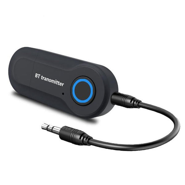 kebidu Bluetooth Transmitter 3.5MM Jack Audio Adapter Wireless Bluetooth 4.0