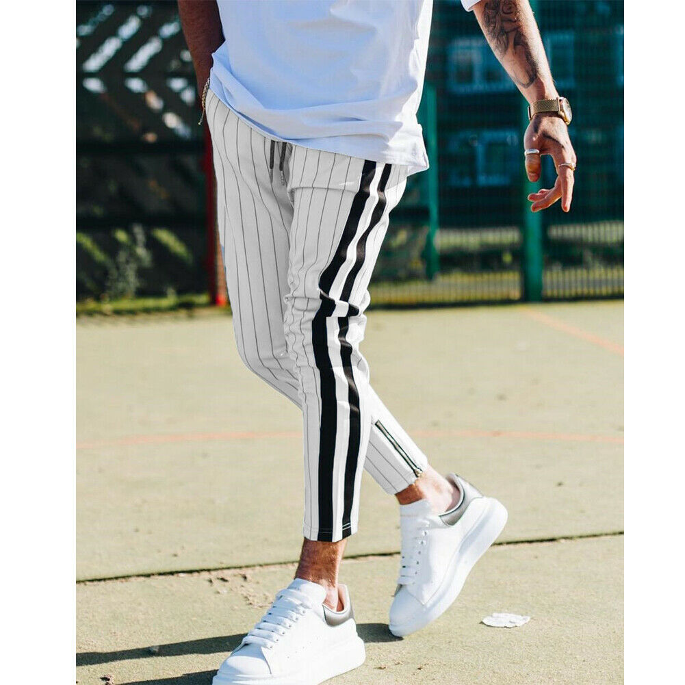 Side-Striped Joggers