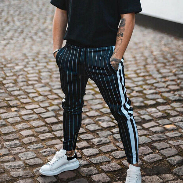 Side-Striped Joggers