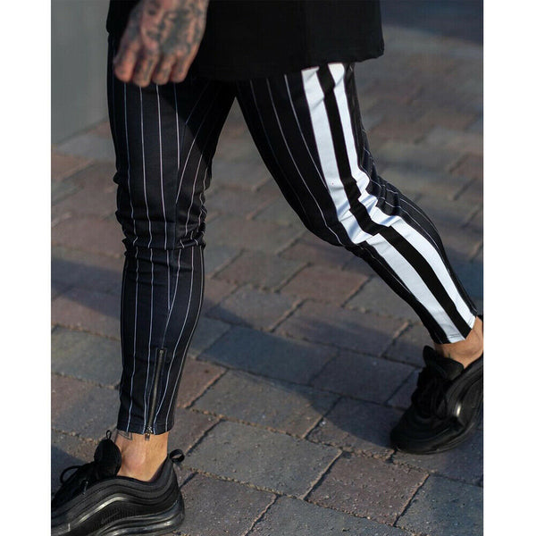 Side-Striped Joggers