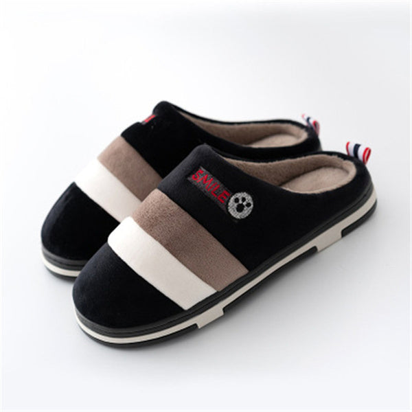 Winter Home Slippers Women Family Slippers Couple Warm Cotton