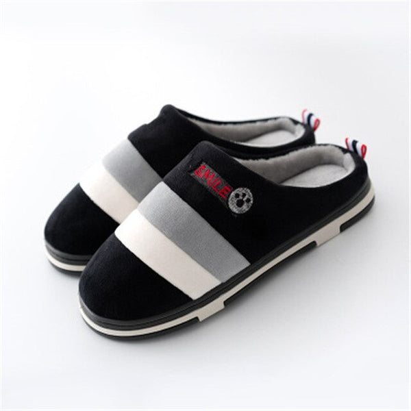 Winter Home Slippers Women Family Slippers Couple Warm Cotton