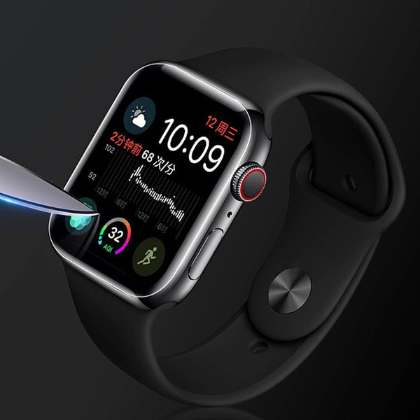 2PCS 9D Full Curved Soft Tempered Glass For Apple Watch