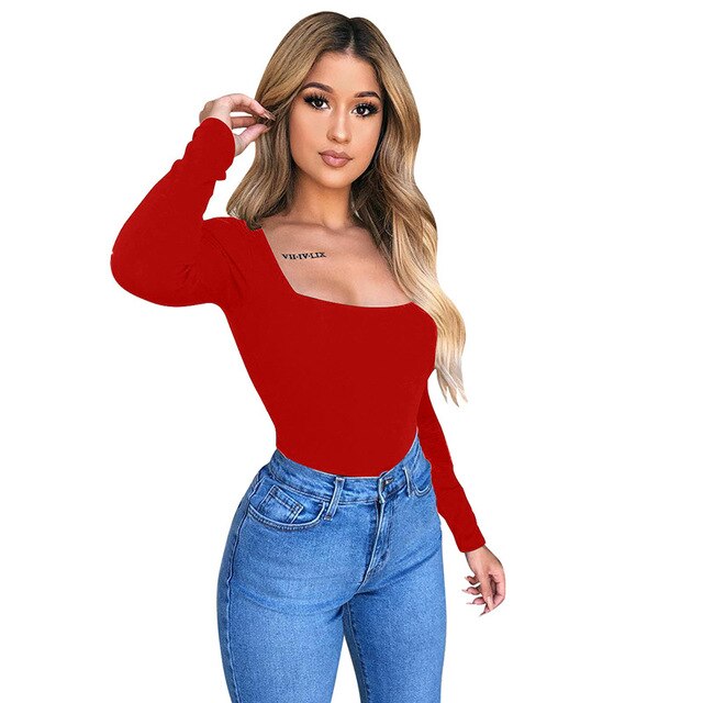 Ribbed Cutout Bodysuit