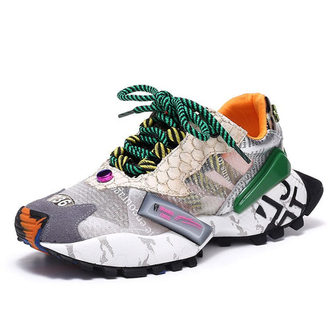 Trend Sneakers Women Mesh Breathable Walking Shoes