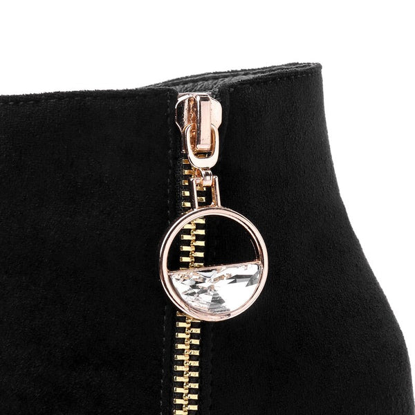 Platform Ankle Boots Women Autumn Winter Lady Shoes Fashion