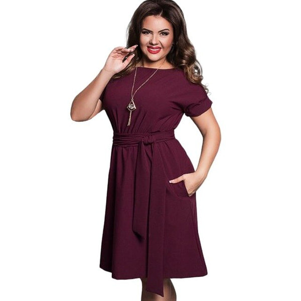 2018 Stylish Casual Women Dresses Large Size Women's Summer