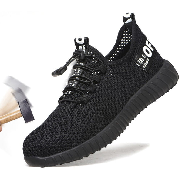 Fashion Safety Shoes Men Ultra Steel Toe Working Shoes Men Labor Insurance