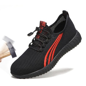Fashion Safety Shoes Men Ultra Steel Toe Working Shoes Men Labor Insurance