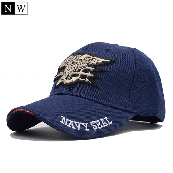 [NORTHWOOD] High Quality Mens US NAVY Baseball Cap Navy Seals Cap Tactical Army Cap Trucker Gorras Snapback Hat For Adult