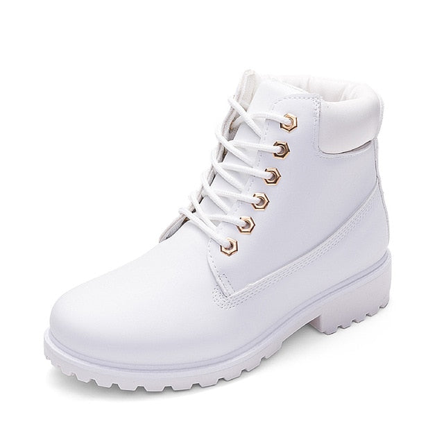 ROXDIA autumn winter women ankle boots new fashion woman snow