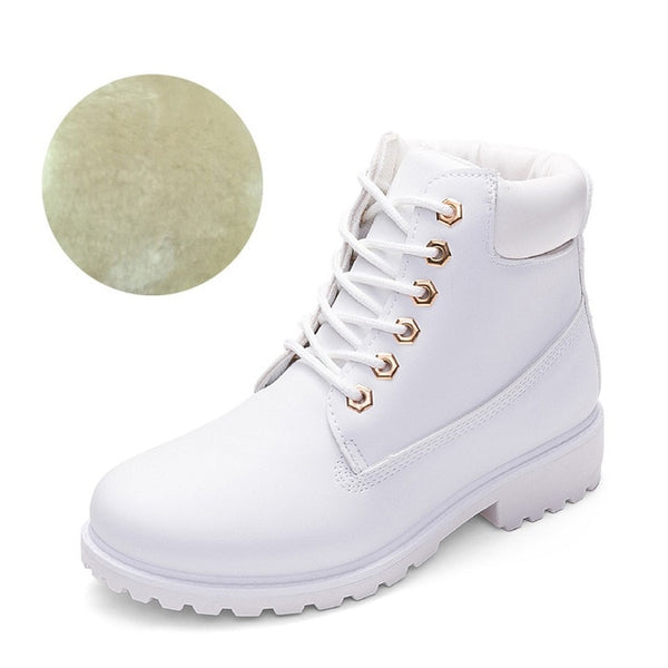 ROXDIA autumn winter women ankle boots new fashion woman snow