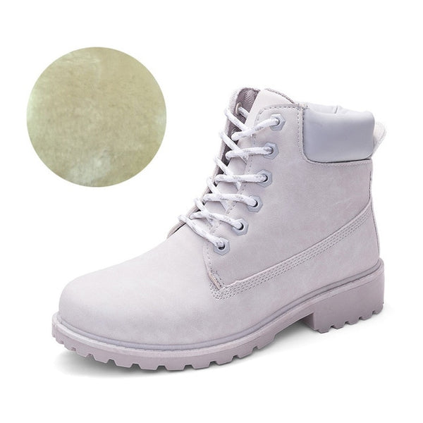 ROXDIA autumn winter women ankle boots new fashion woman snow