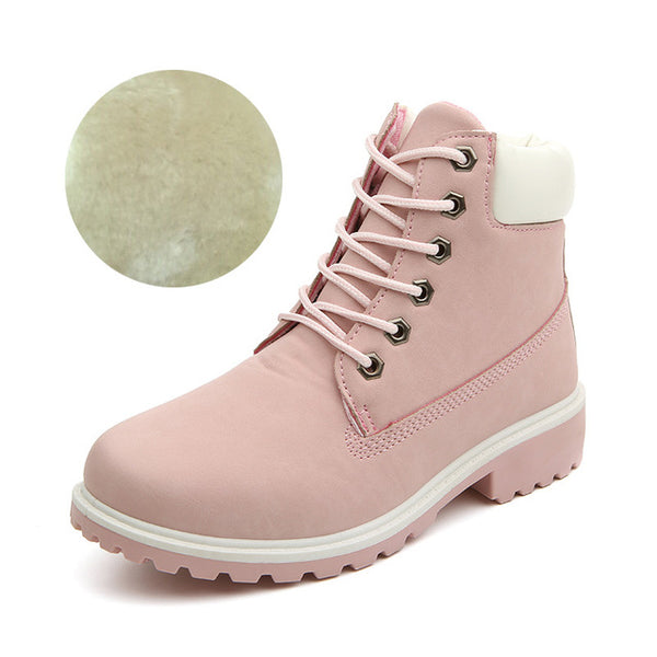 ROXDIA autumn winter women ankle boots new fashion woman snow