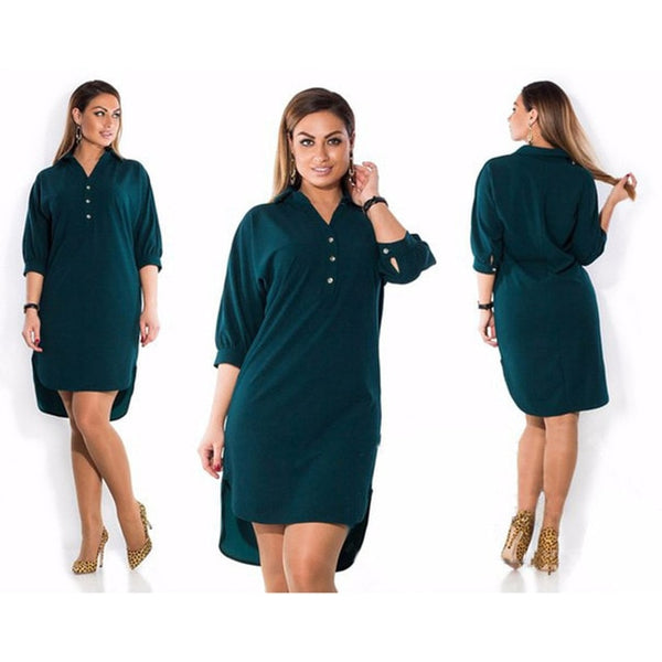 6XL Large Size 2019 New Summer women Dress Fashion Big Size