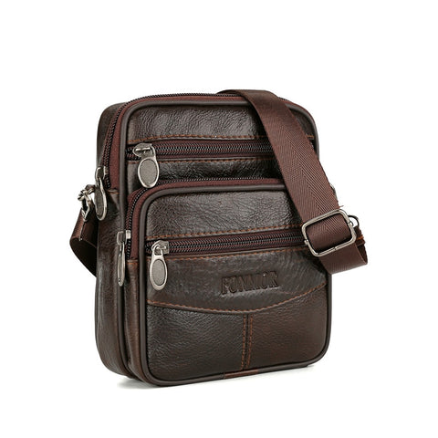 Vintage Leather Bags for Man Genuine Leather Crossbody Bag Men