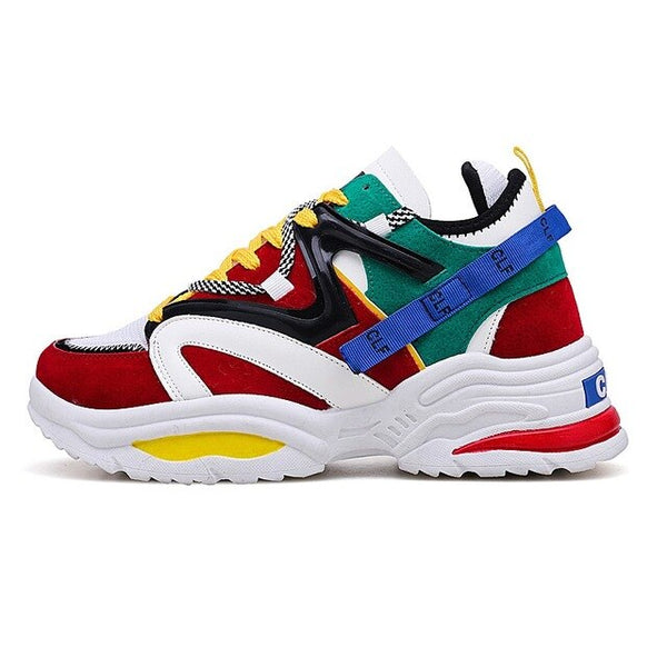 Hot Sell Sneakers Men Shoes Thick Sole Dad Shoes Casual Harajuku