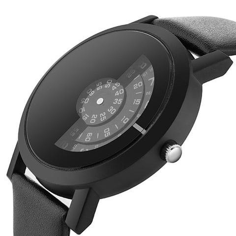 Unique Women Watch Stylish Leather Strap Modern Quartz Watches