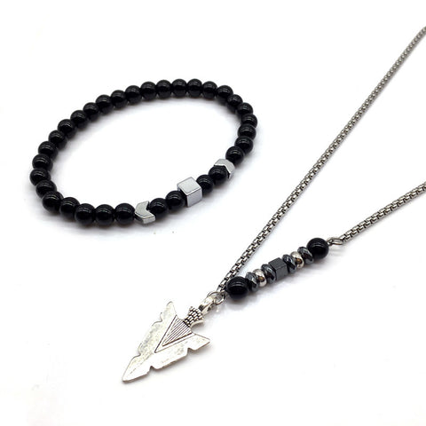 NAIQUBE Luxury New High Quality 2019 Male Jewelry 2pcs/Sets