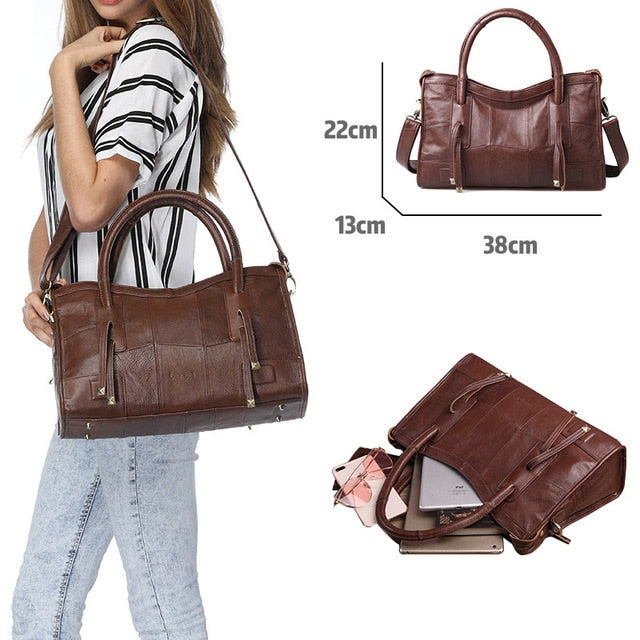 Cobbler Legend Original Genuine Leather Women Shoulder Bags 2019