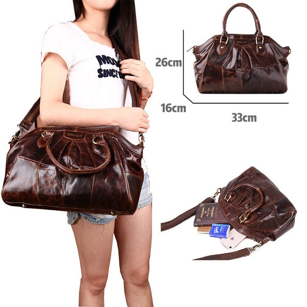 Cobbler Legend Original Genuine Leather Women Shoulder Bags 2019
