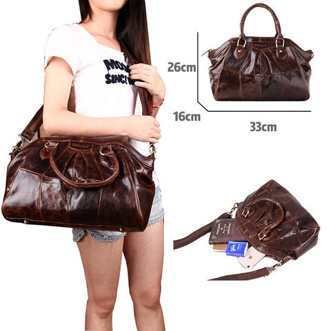 Cobbler Legend Original Genuine Leather Women Shoulder Bags 2019